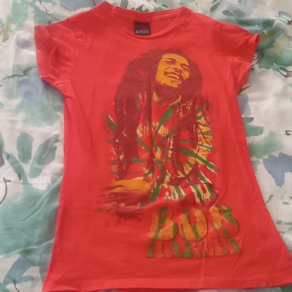 Size S zion rootswear Bob Marley tshirt